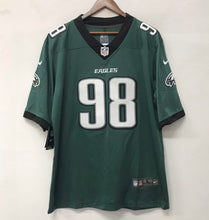 Jalen Carter Philadelphia Eagles official Nike NFL Jersey Green