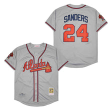 Deion Sanders Atlanta Braves 1992 Mitchell & Ness gray