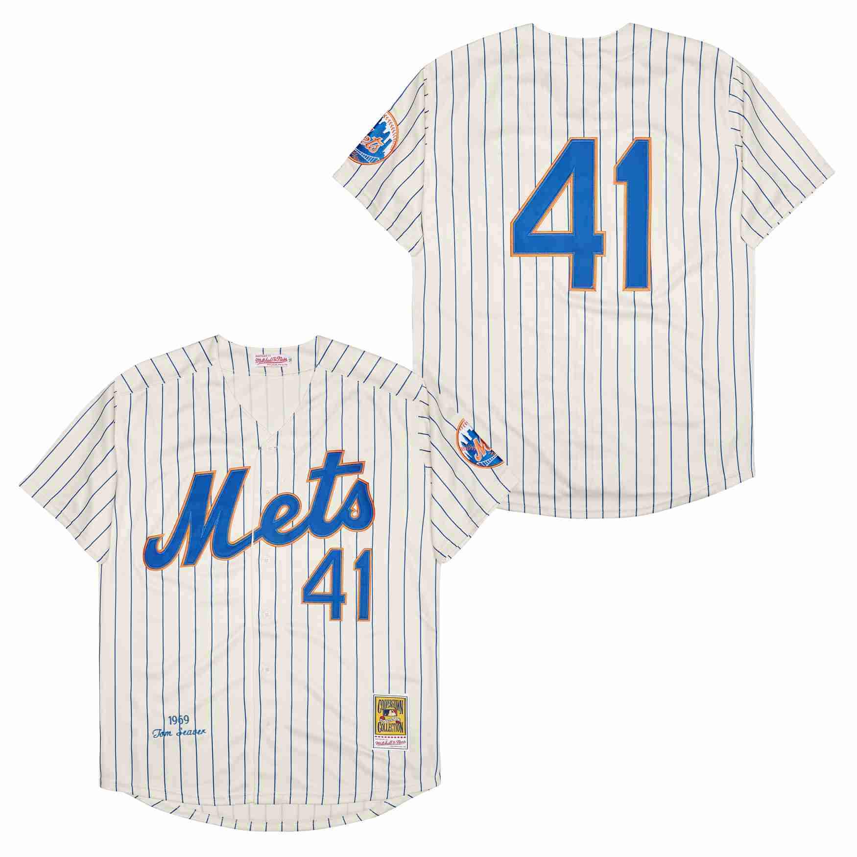 Tom Seaver Mets Jersey Numbers Tom Seaver New York Mets Grey Road