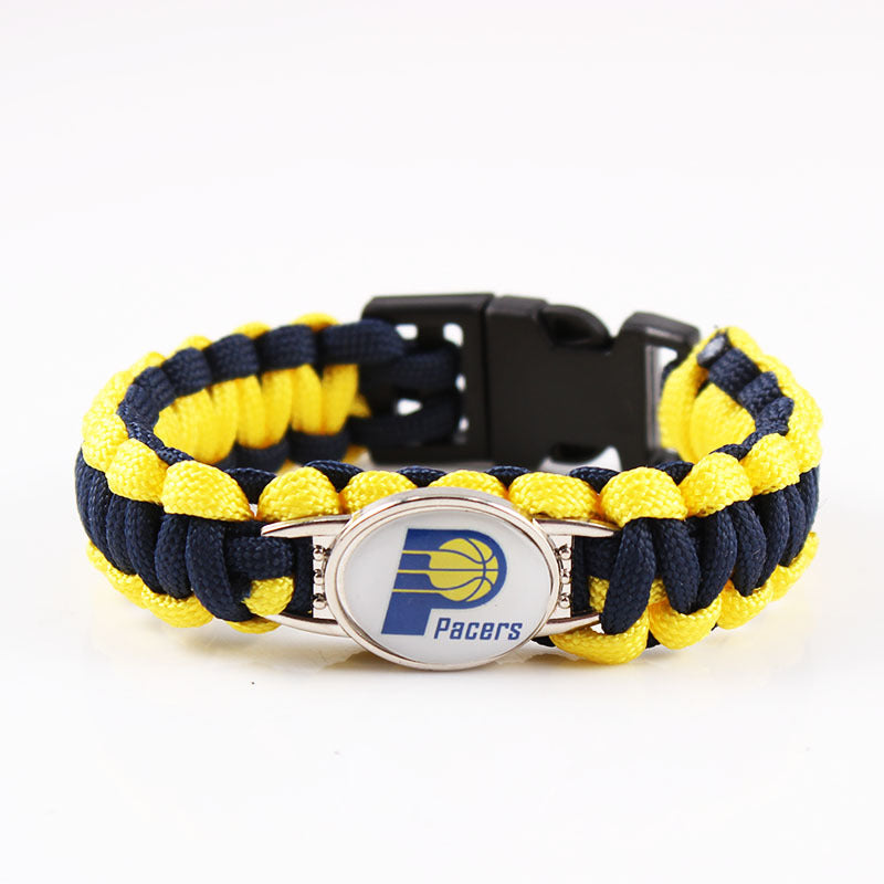 Indiana Pacers snap clasp bracelet