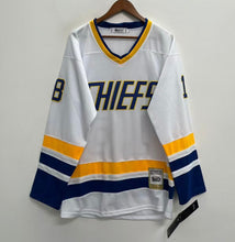 Jack Hanson #16 Charlestown Chiefs Slapshot 1977 Movie white