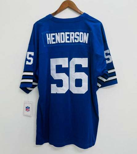 Thomas Hollywood Henderson Dallas Cowboys Official NFL Custom Mitchell & Ness Jersey blue