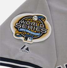 Jorge Posada 2003 World Series New York Yankees Official MLB Jersey Gray