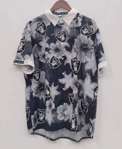 Las Vegas Raiders Floral Palm shirt adult sizes
