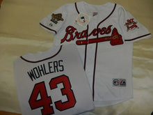 Mark Wohlers Atlanta Braves Official MLB 1995 World Series  Majestic Jersey
