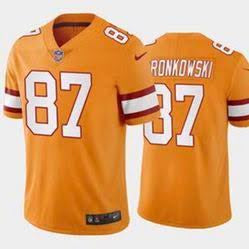 Rob Gronkowski Tampa Bay Buccaneers Official NFL NIKE Throwback creamsicle Jersey