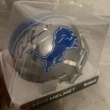 Aiden Hutchinson Autographed Detroit Lions Mini Helmet with COA & photo signing