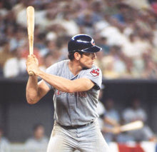 Ray Fosse Cleveland Indians Official MLB Majestic Jersey gray