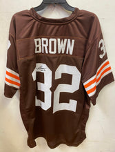 Jim Brown Cleveland Browns autographed jersey With COA