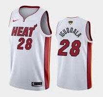 Andre Iguodala Miami Heat Official NBA Nike Jersey White