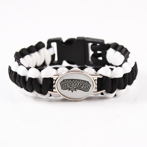 San Antonio Spurs snap clasp bracelet