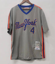 Len Lenny Dykstra New York Mets Jersey Mitchell & Ness gray