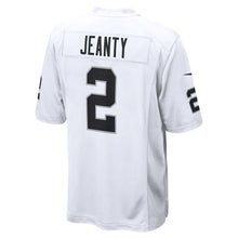 Ashton Jeanty Las Vegas Raiders Official NFL Nike Jersey white black numbers