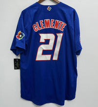 Roberto Clemente Puerto Rico jersey Nike Blue