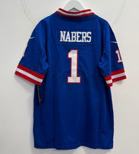 Malik Nabers New York Giants YOUTH KIDS Classic Blue Jersey NIKE