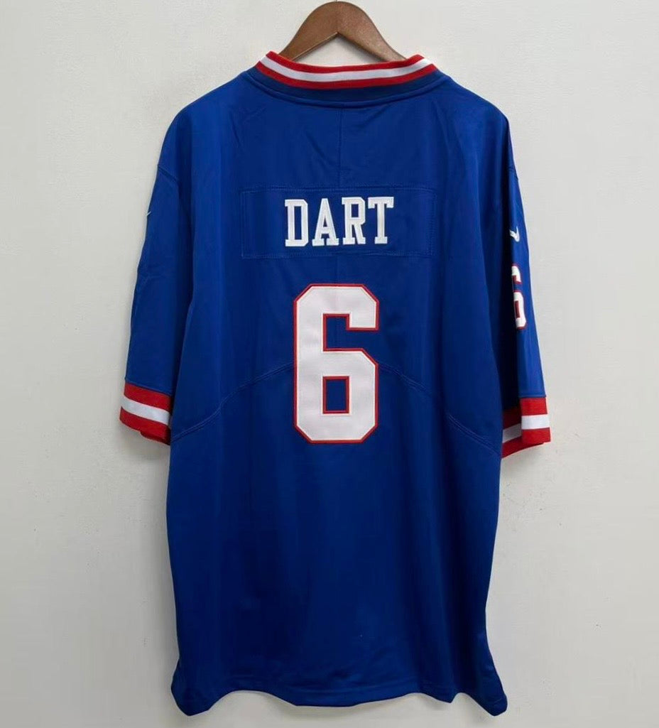 Jaxson Dart New York Giants Official NFL Nike Alternate  Jersey