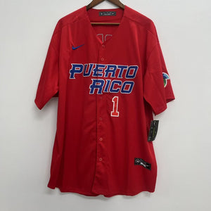 Carlos Correa Puerto Rico jersey Nike Red