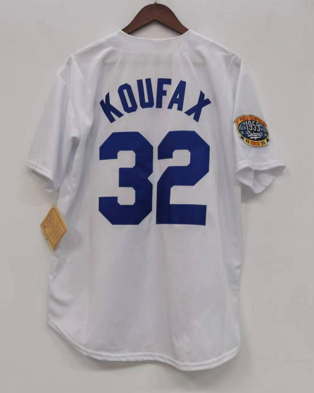 Sandy Koufax Brooklyn Los Angeles Dodgers Jersey Mitchell Ness