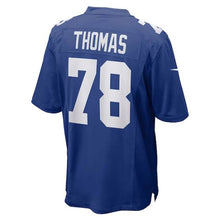Andrew Thomas New York Giants official NFL Nike Jersey blue
