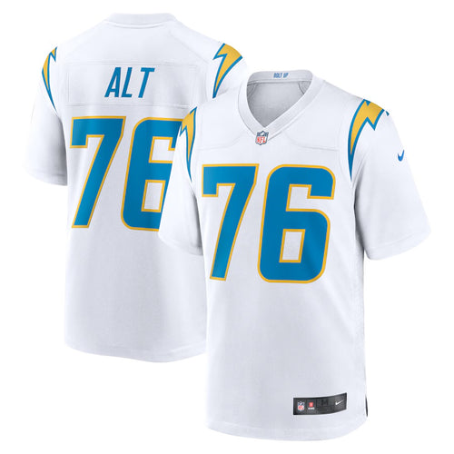 Joe Alt Los Angeles Chargers Official NFL NIKE Jersey white