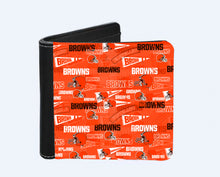 Cleveland Browns Team logo NFL Wallet