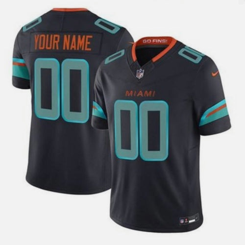 Miami Dolphins Any Name & Number customized YOUTH KIDS Official NFL Rivalries Collection Jersey