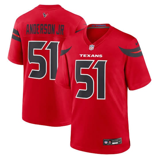 Will Anderson Jr. Houston Texans official NFL Nike Jersey red