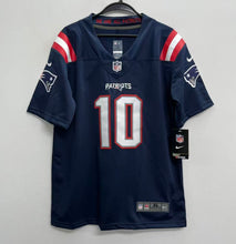 Drake Maye New England Patriots Official NFL Nike YOUTH KIDS Jersey blue