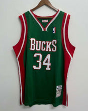 Giannis Antetokounmpo 2013 - 2014 Milwaukee Bucks Official NBA Mitchell & Ness Jersey