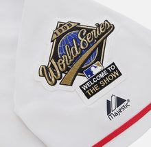 Omar Vizquel Cleveland Indians Official 1995 World Series Majestic Jersey