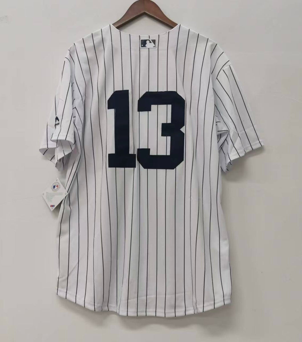 Alex Rodriguez Jazz Chisholm New York Yankees Jersey Majestic