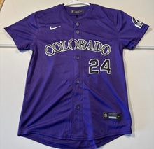 Ryan McMahon Colorado Rockies Official MLB Nike Jersey Purple
