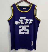 Choose Any NAME and NUMBER customized New Orleans Jazz Official NBA Mitchell & Ness Jersey