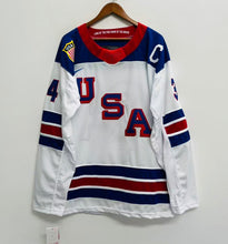 Auston Matthews Team USA Hockey Official Nike Jersey white