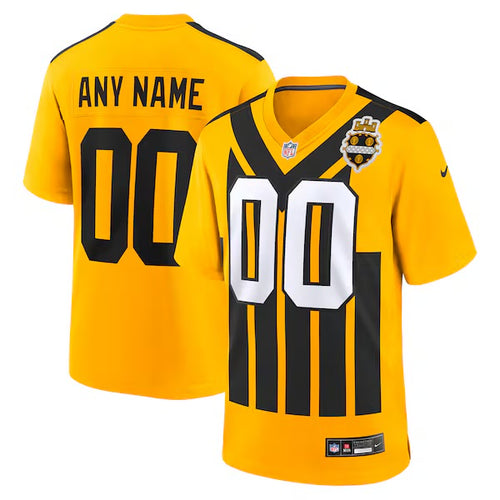 Pittsburgh Steelers Any Name & Number customized YOUTH KIDS Official NFL Alternate  Jersey