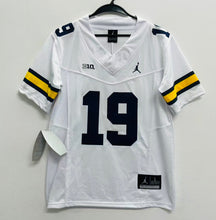 Bryce Underwood YOUTH KIDS Michigan Wolverines Official NCAA Jersey white