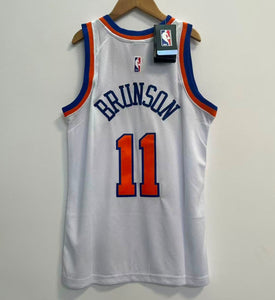 Jalen Brunson New York Knicks Official NBA Jersey Nike white