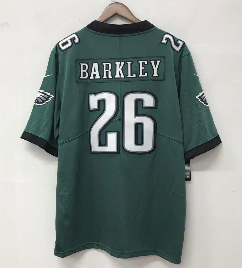 Saquon Barkley Philadelphia Eagles Jersey Nike Midnight green