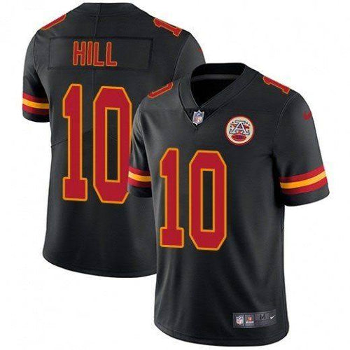 Tyreek Hill Kansas City Chiefs official NFL Nike Jersey black