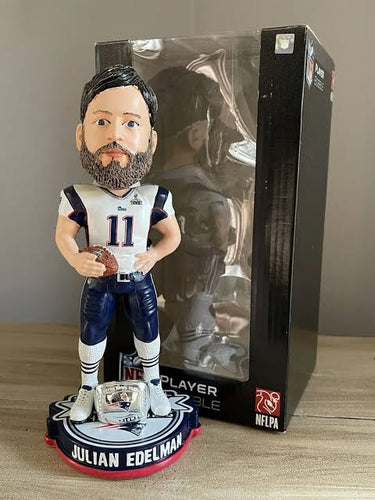 Julian Edelman New England Patriots Bobblehead Forever Collectibles