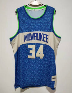 Giannis Antetokounmpo Milwaukee Bucks Jersey Classic Authentics