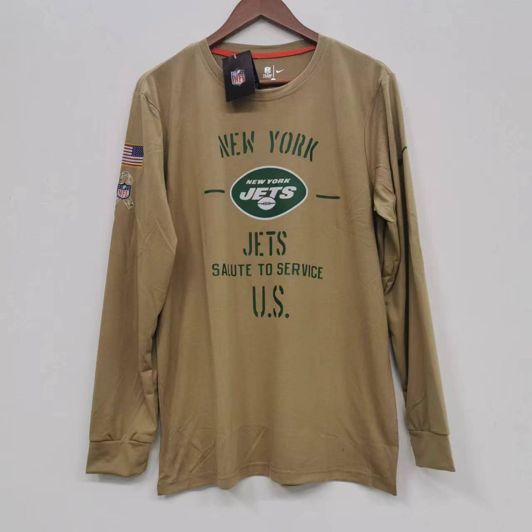 New York Jets Salute to Service long sleeve shirt