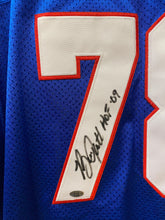 Bruce Smith autographed Buffalo Bills Mitchell & Ness jersey COA Photo Signing