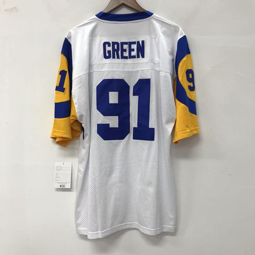 Kevin Greene Los Angeles Rams NFL Mitchell  & Ness Jersey white