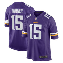 Dallas Turner Minnesota Vikings Official NFL Jersey Nike purple