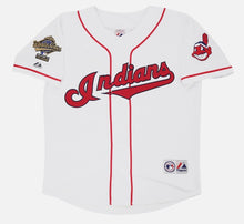 Omar Vizquel Cleveland Indians Official 1995 World Series Majestic Jersey