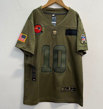 New England Patriots Any Name & Number customized YOUTH KIDS Official NFL Salute to Service Jersey