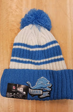 Detroit Lions NFL New Era winter knit Hat with Pom Pom