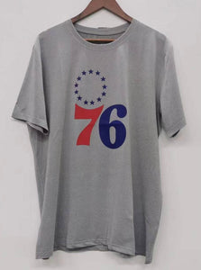 Philadelphia 76ers T shirt gray