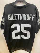 Fred Biletnikoff Oakland Raiders autographed jersey JSA Witnessed COA